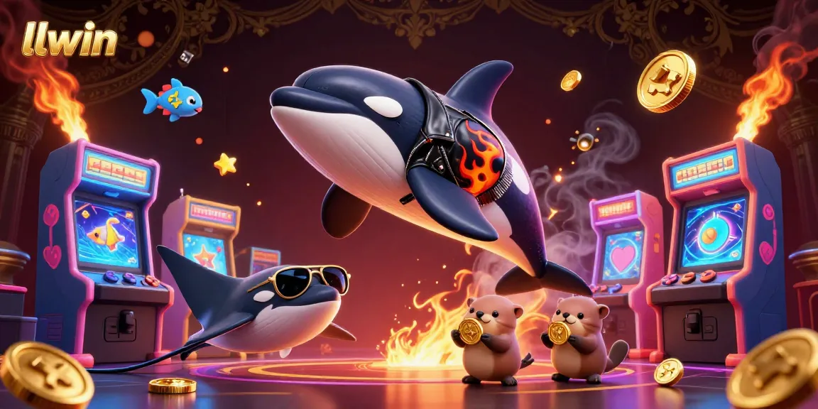 Experience exciting fish shooting adventures at llwin with engaging sea creatures and vibrant casino elements.