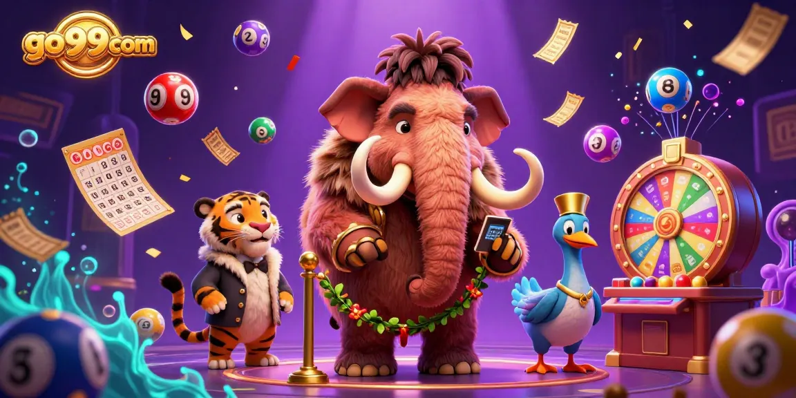 Experience thrilling gambling adventures with go99com’s vibrant casino scene featuring a woolly mammoth and more.