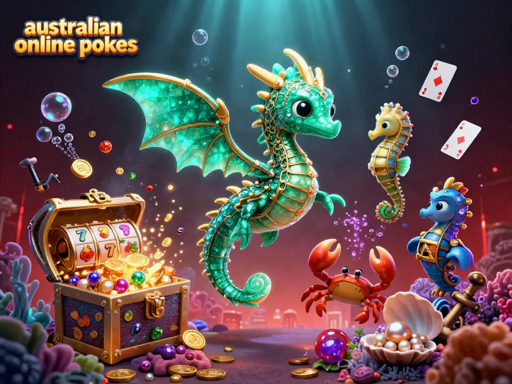 Spin and win with australian online pokies featuring vibrant treasures and characters.