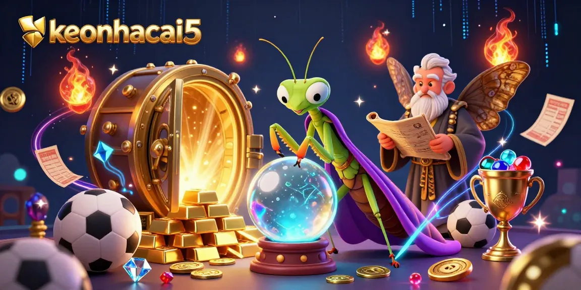 Engage with keonhacai5 through an exciting sports betting scene filled with dynamic elements.